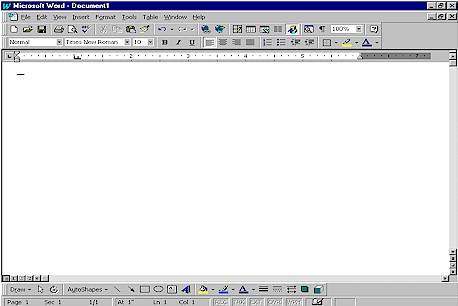 toolbar microsoft word