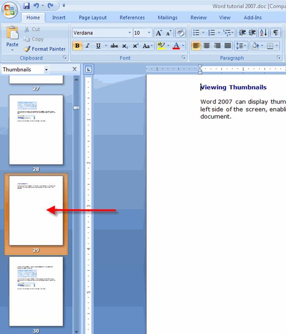 Microsoft Word 2007 Tutorial – Page 5 – Learnthat.com