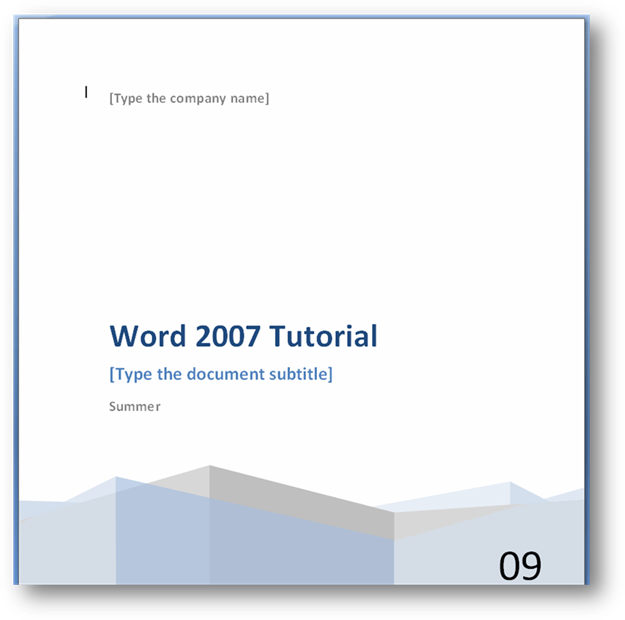 Microsoft Word 2007 (Part 3): Building Blocks | Learnthat.com | Free ...