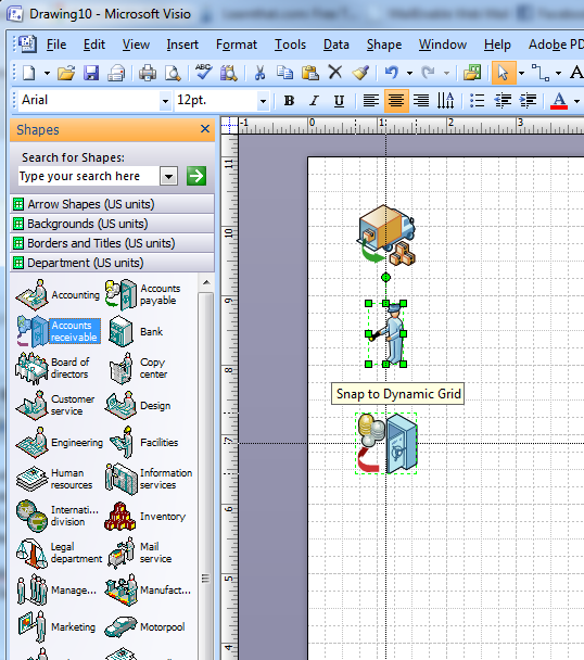 Visio конструктор схем